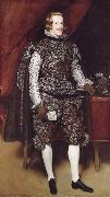 Diego Velazquez Philip IV of Spain in Brown and Silver oil on canvas